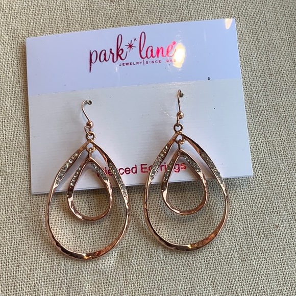 Park Lane belle earrings in rose gold - Picture 1 of 6